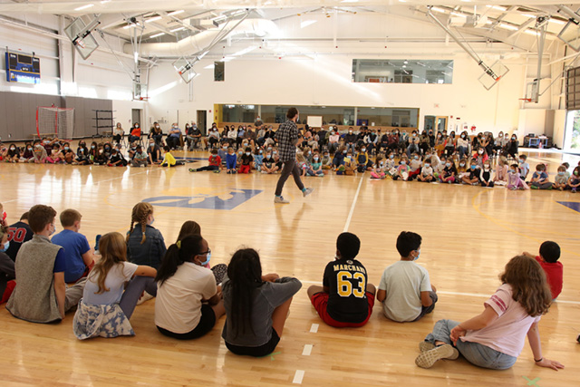BDS LS Summer Book Assembly 8 10.15.21Scoop