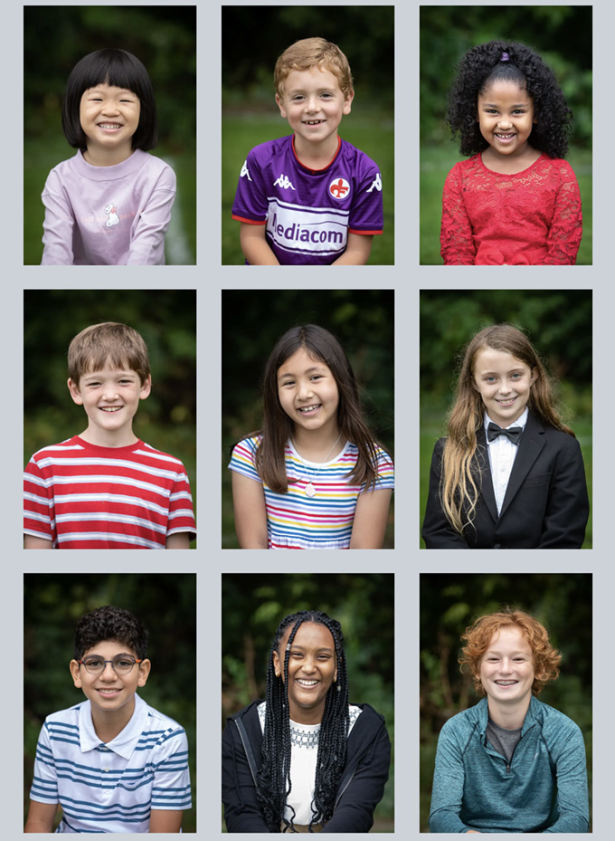 BDS School Photos 10.20.22Scoop B is for Belonging at Belmont Day logo art