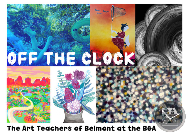 Off The Clock Postcard A drawing by a pre-k student of two hearts and a hand