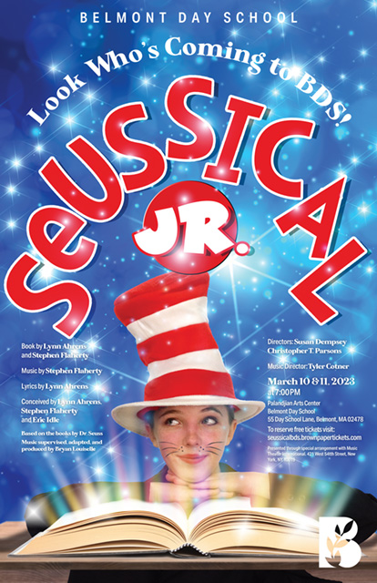 BEL 3 2023 Seussical poster_rd3.indd