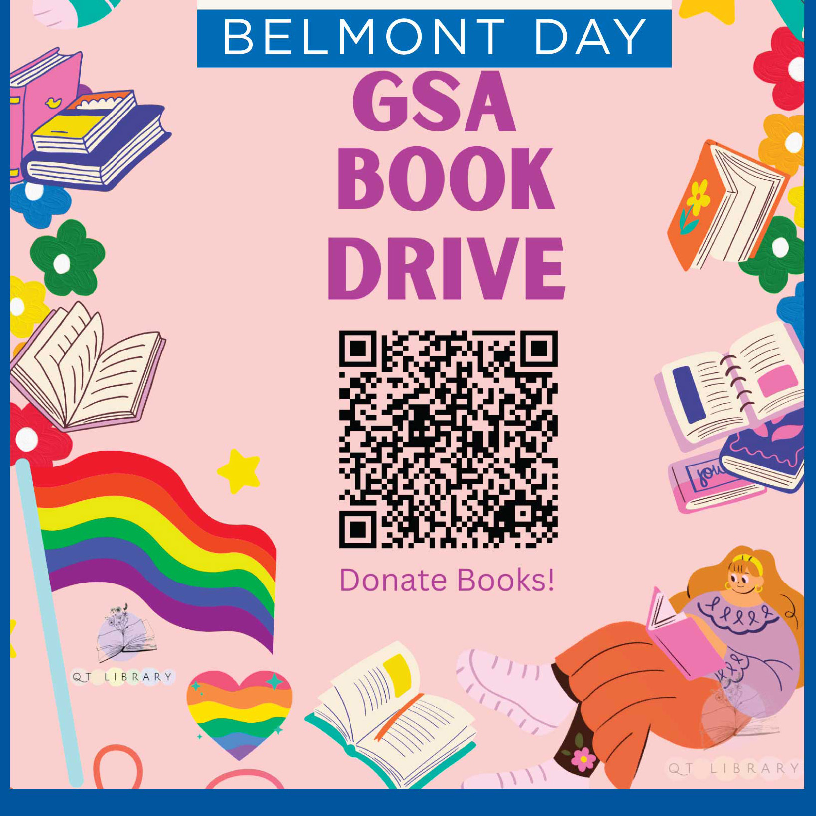 B is for Belonging at Belmont Day logo art