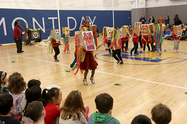 BDS Assembly Lunar New Year 8 01.27.23Scoop B is for Belonging at Belmont Day logo art