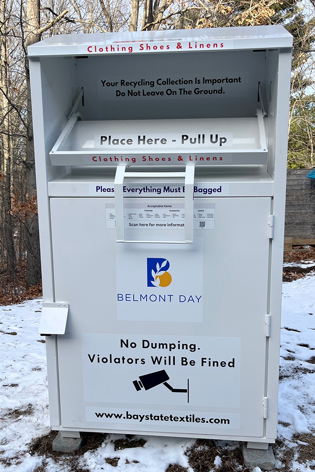 BDS Textile Recycling Bin 01.24.25Scoop